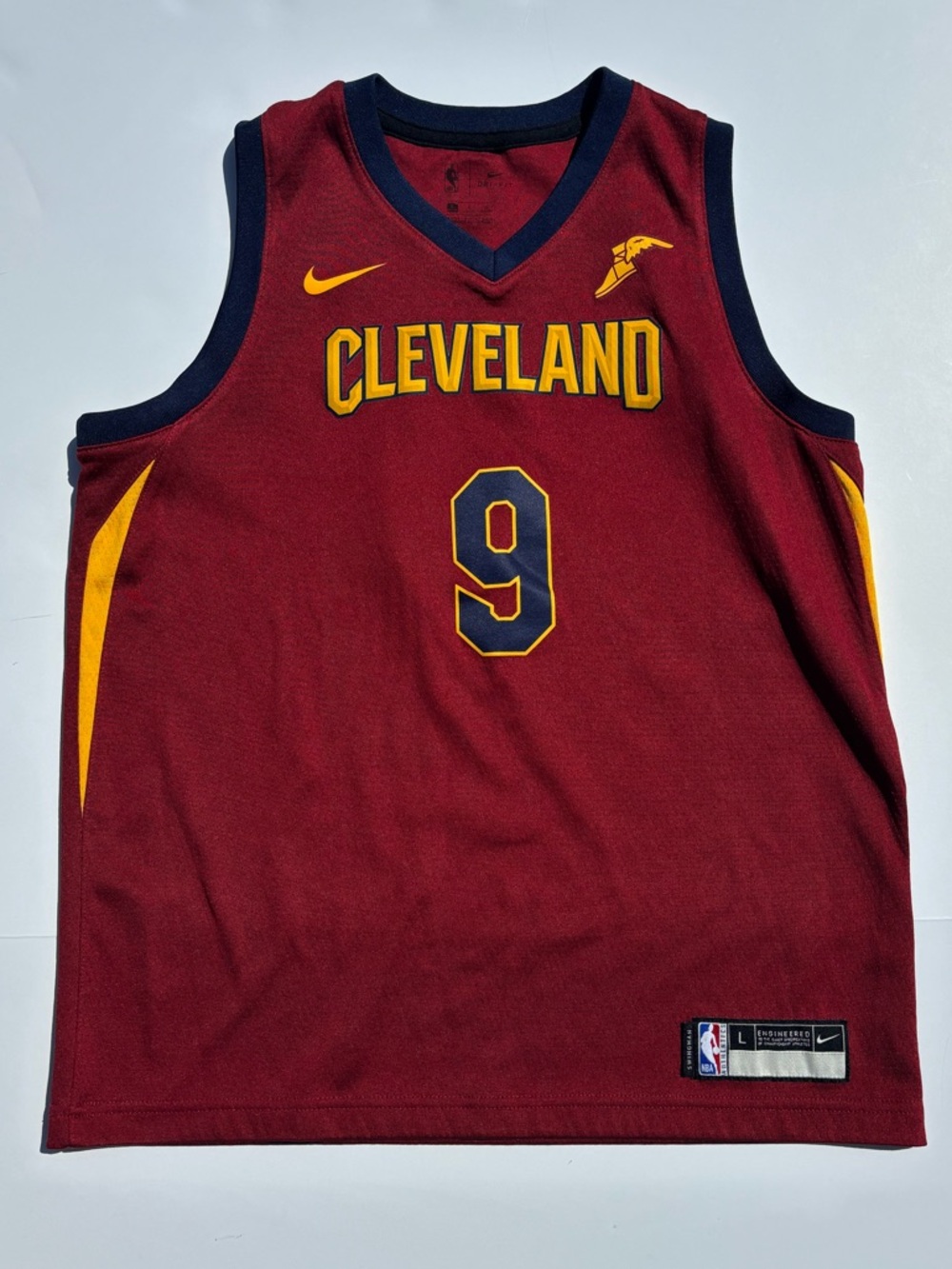 Nike Cleveland Cavaliers Windler Maroon Basketball Jersey Size Large